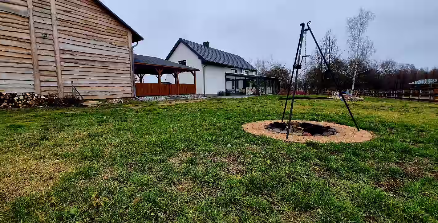 Ranczo Patataj - widok na gospodarstwo